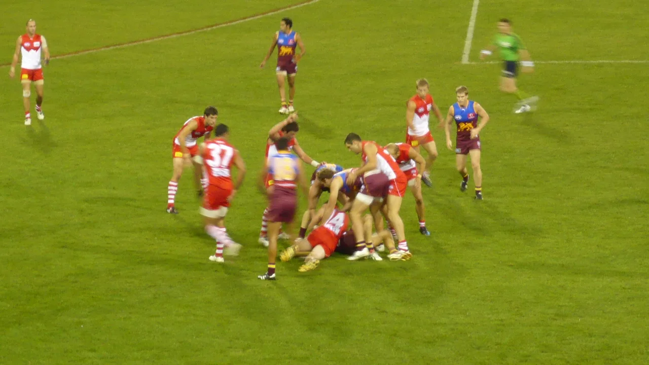 Repräsentatives Sportbild fuer Australian Football