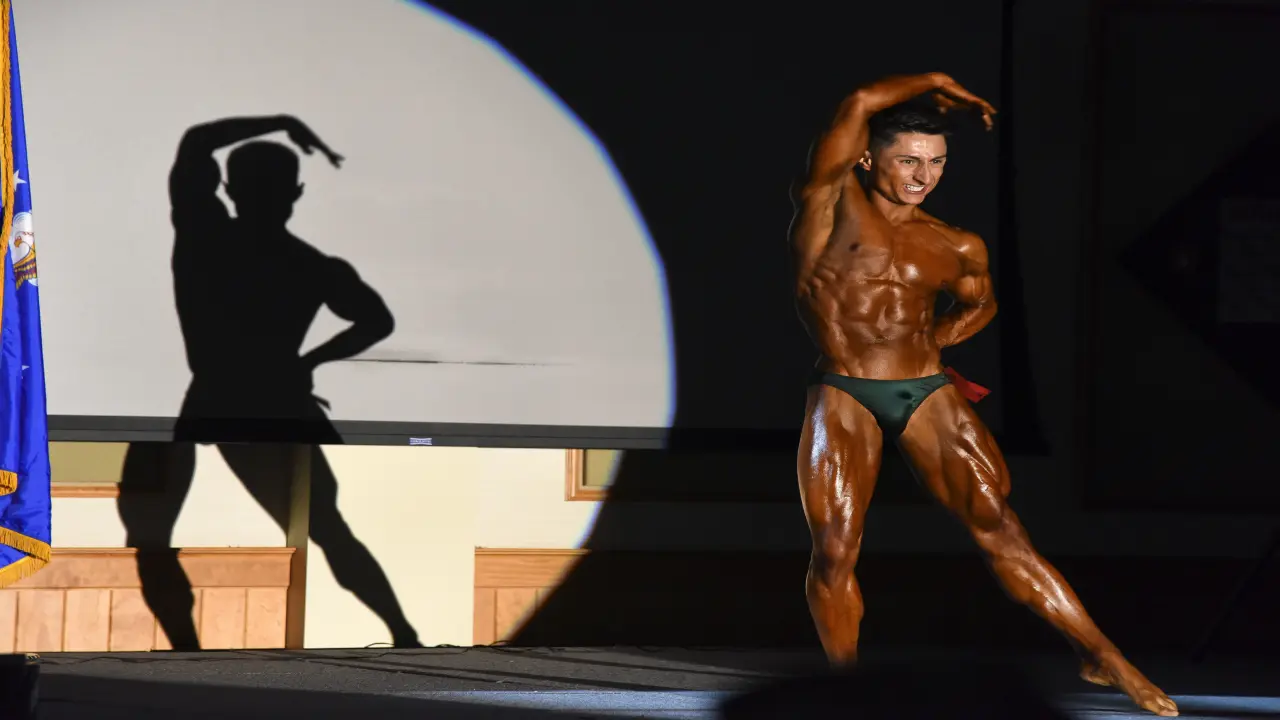 Repräsentatives Sportbild fuer Bodybuilding