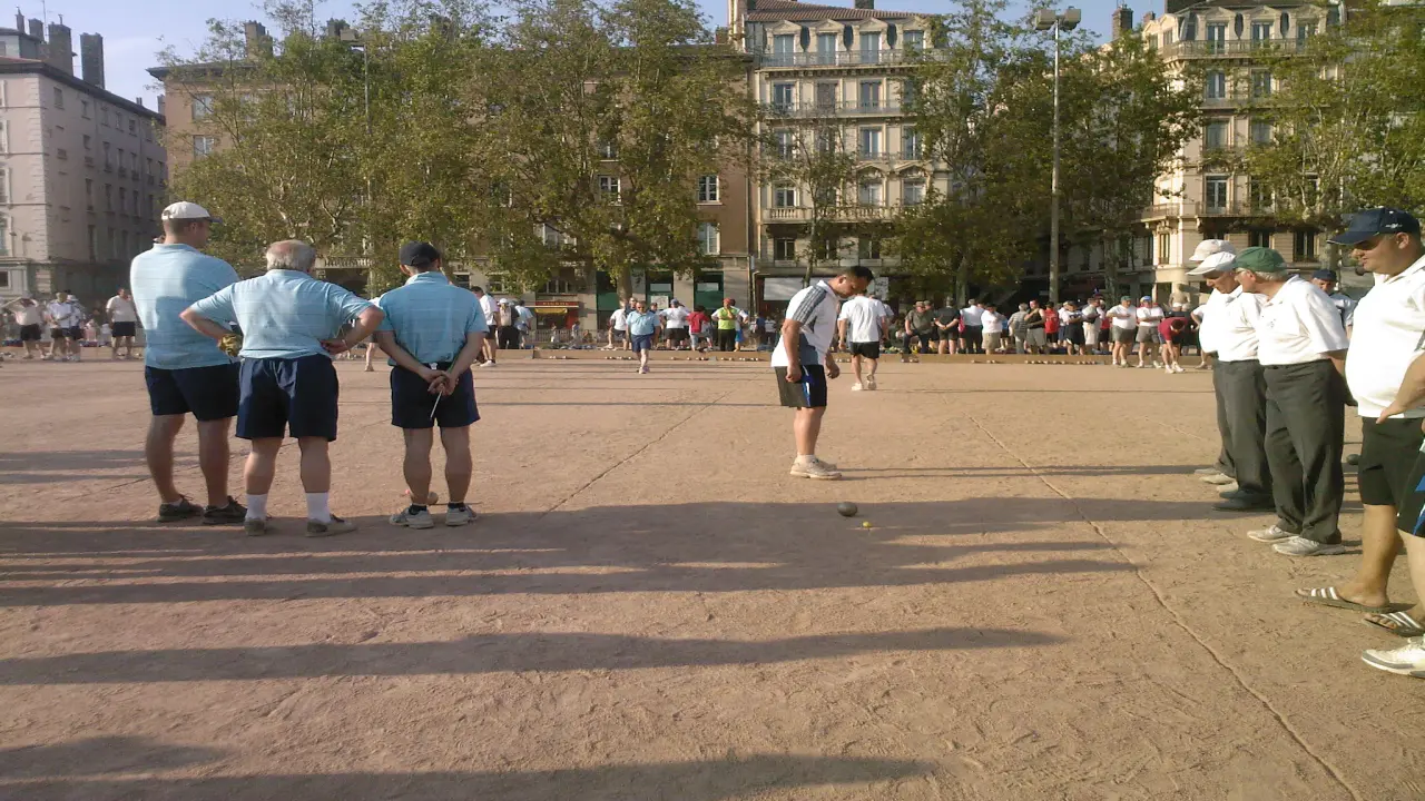Repräsentatives Sportbild fuer Boule Lyonnaise