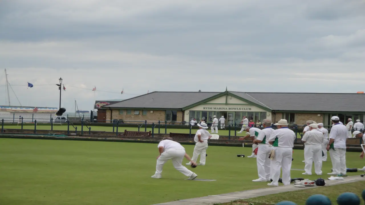 Repräsentatives Sportbild fuer Bowls