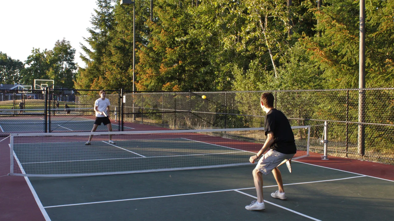 Repräsentatives Sportbild fuer Pickleball