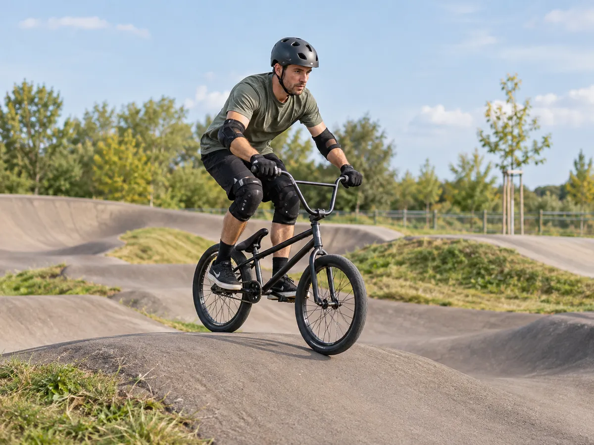 KI-generierte Illustration: BMX