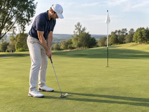 Ilustración generada por IA: Golf