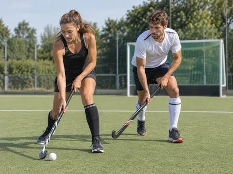 Ilustración generada por IA: Hockey