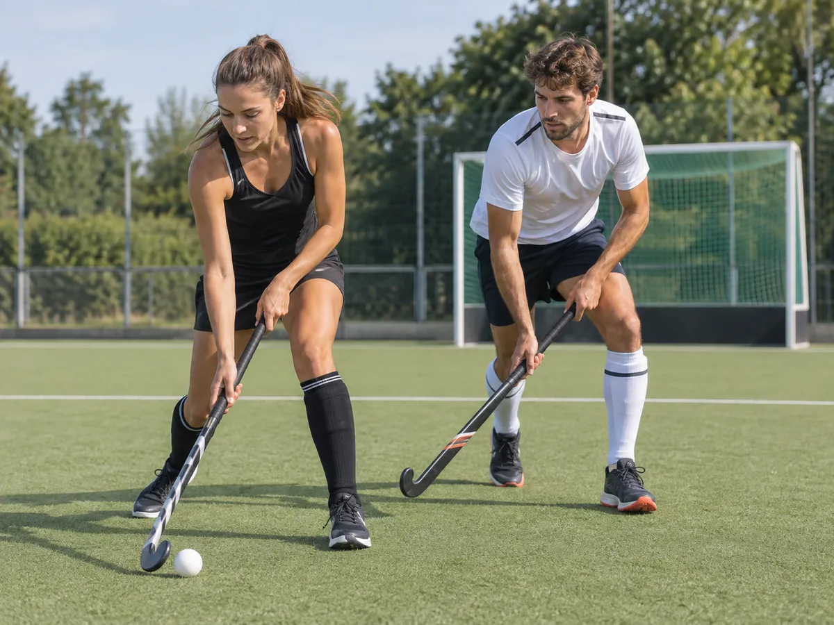Ilustración generada por IA: Hockey