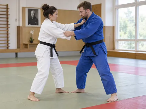 Ilustración generada por IA: Judo
