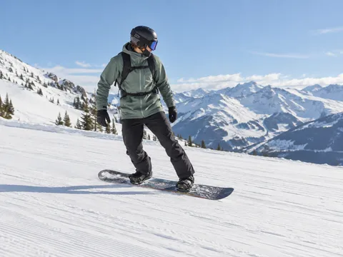 Ilustración generada por IA: Snowboard