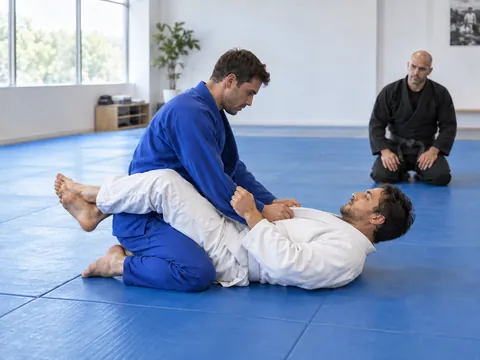 KI-generierte Illustration: Brazilian Jiu-Jitsu