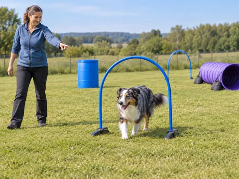 Ilustración generada por IA: Canine Hoopers
