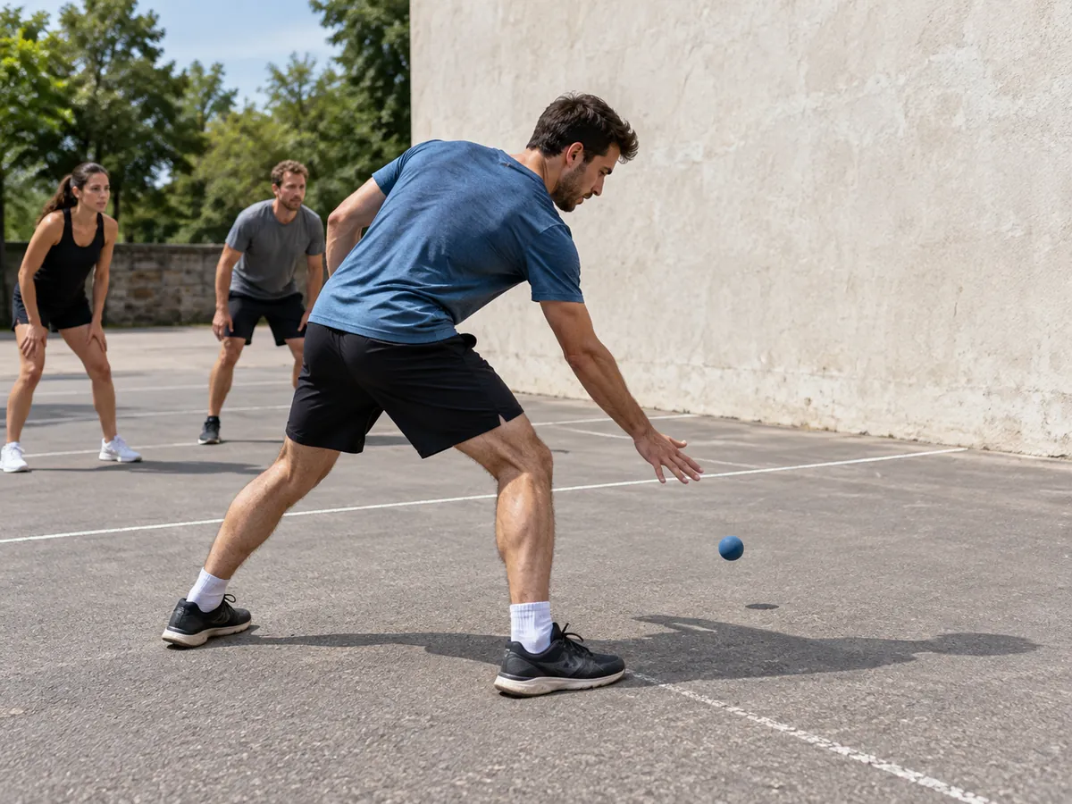 Illustrazione generata con IA: Chinese handball