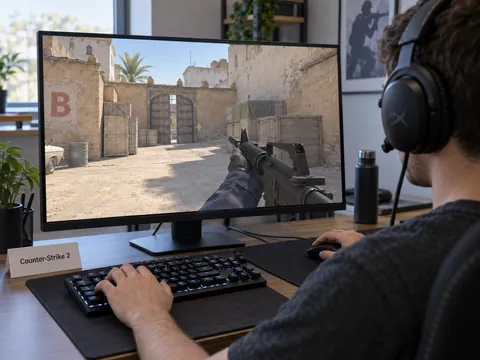 AI生成イラスト: Counter-Strike 2 Esports