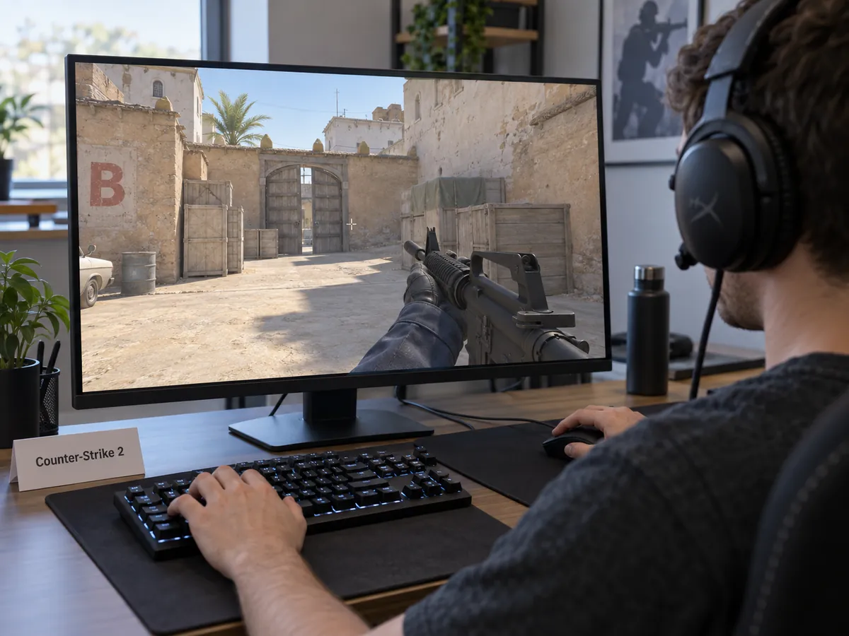 AI生成イラスト: Counter-Strike 2 Esports