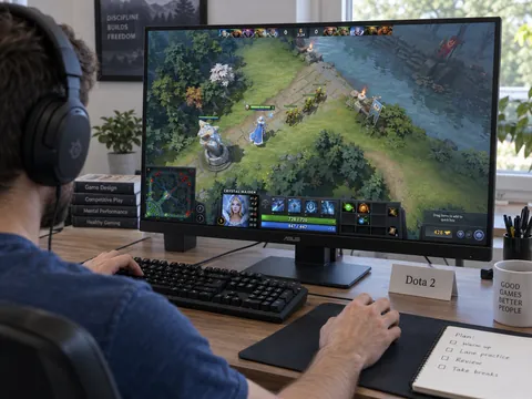 AI生成イラスト: Dota 2 Eスポーツ