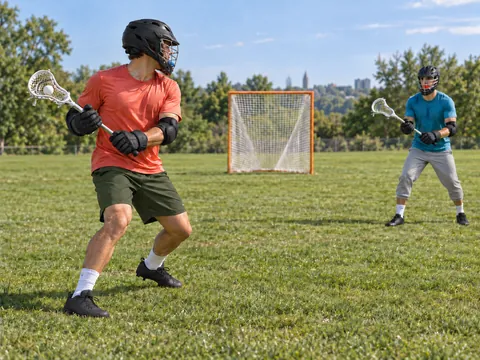 Ilustración generada por IA: Lacrosse de campo