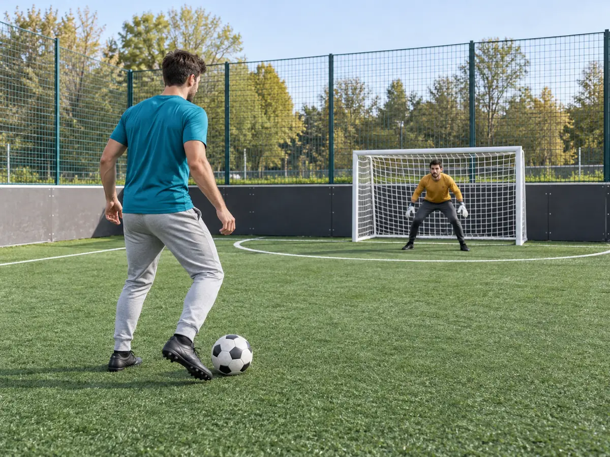 KI-generierte Illustration: Five-a-Side Football