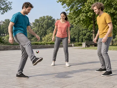 Ilustración generada por IA: Footbag