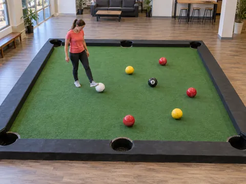 Ilustración generada por IA: Footpool