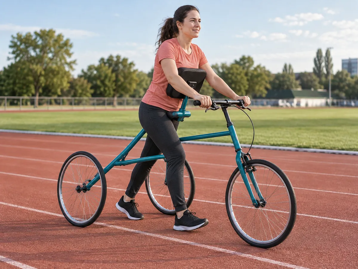 Illustration générée par IA: Frame running