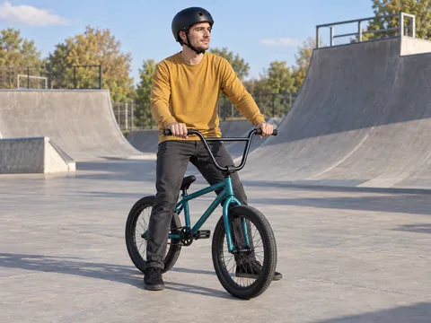Ilustración generada por IA: BMX freestyle