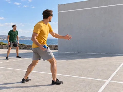 Ilustración generada por IA: Handball gaélico