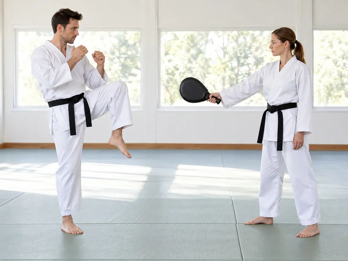Ilustración generada por IA: Hapkido