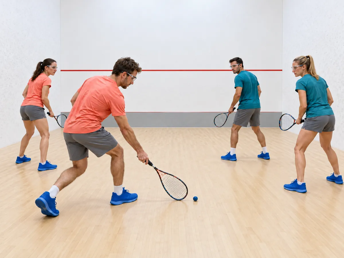 Yapay zekâ ile oluşturulan görsel: Hardball squash
