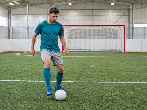 Yapay zekâ ile oluşturulan görsel: Arena salon futbolu