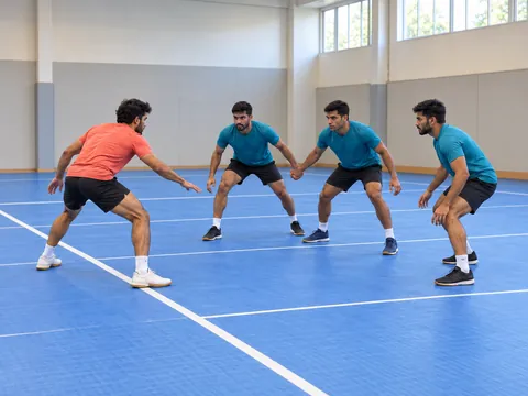 AI生成イラスト: Kabaddi