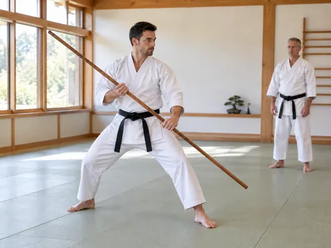 Ilustración generada por IA: Kobudo