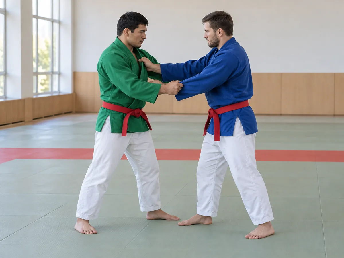 KI-generierte Illustration: Kurash