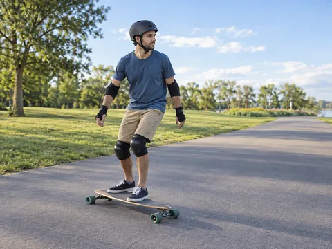 Ilustración generada por IA: Longboard