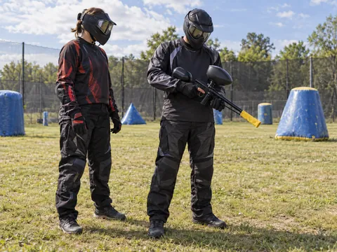 Ilustración generada por IA: Paintball