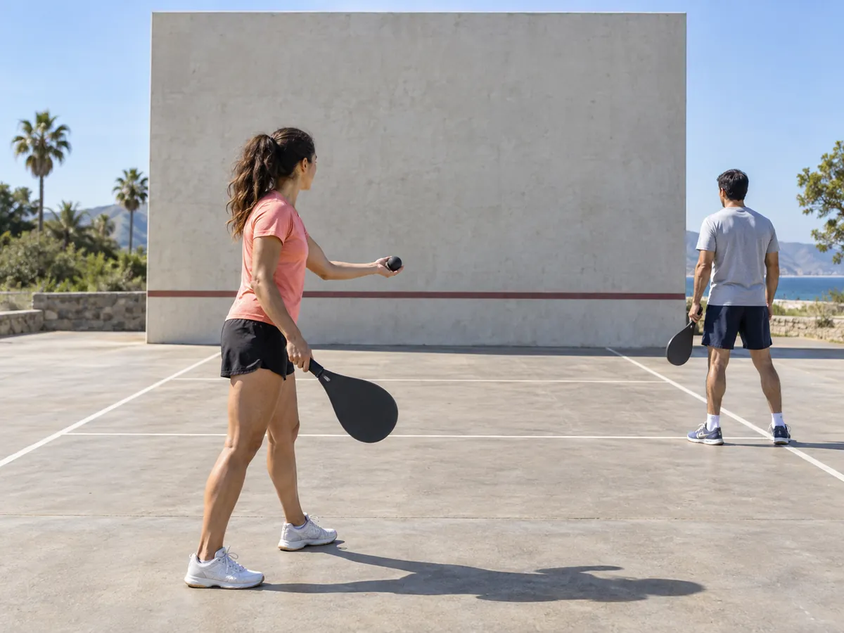 Illustration générée par IA: Paleta fronton