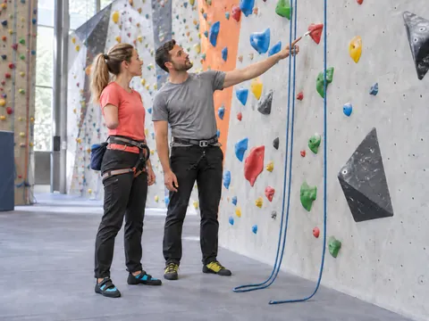 Ilustración generada por IA: Para escalada