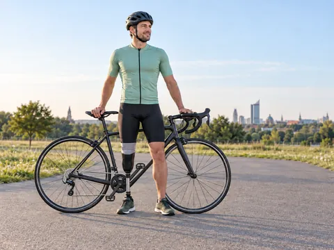Ilustración generada por IA: Para ciclismo