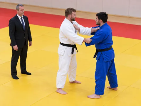 Ilustración generada por IA: Para judo