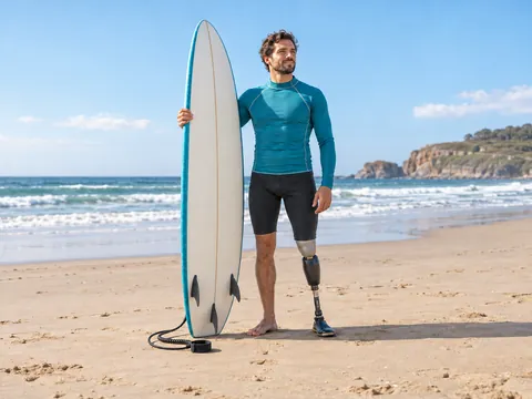 Ilustración generada por IA: Para surf