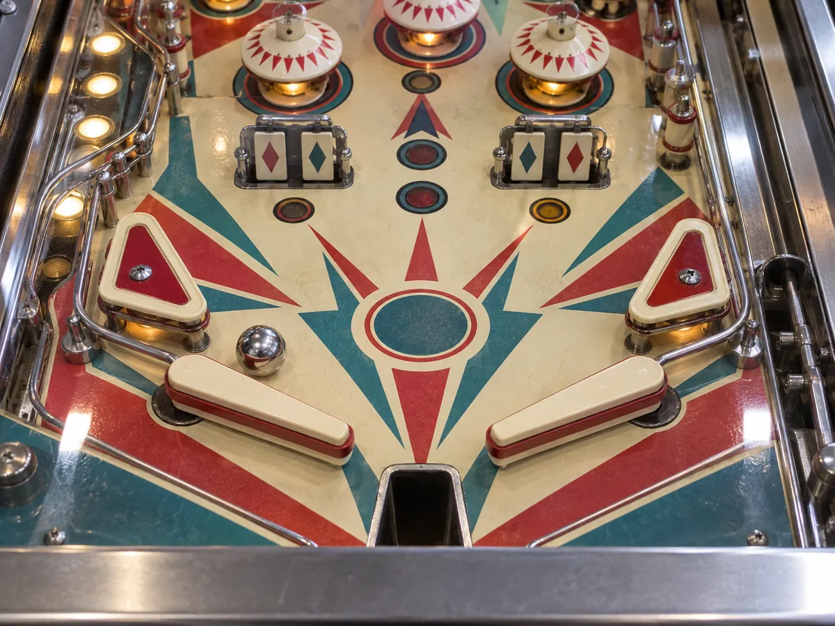 Ilustración generada por IA: Pinball