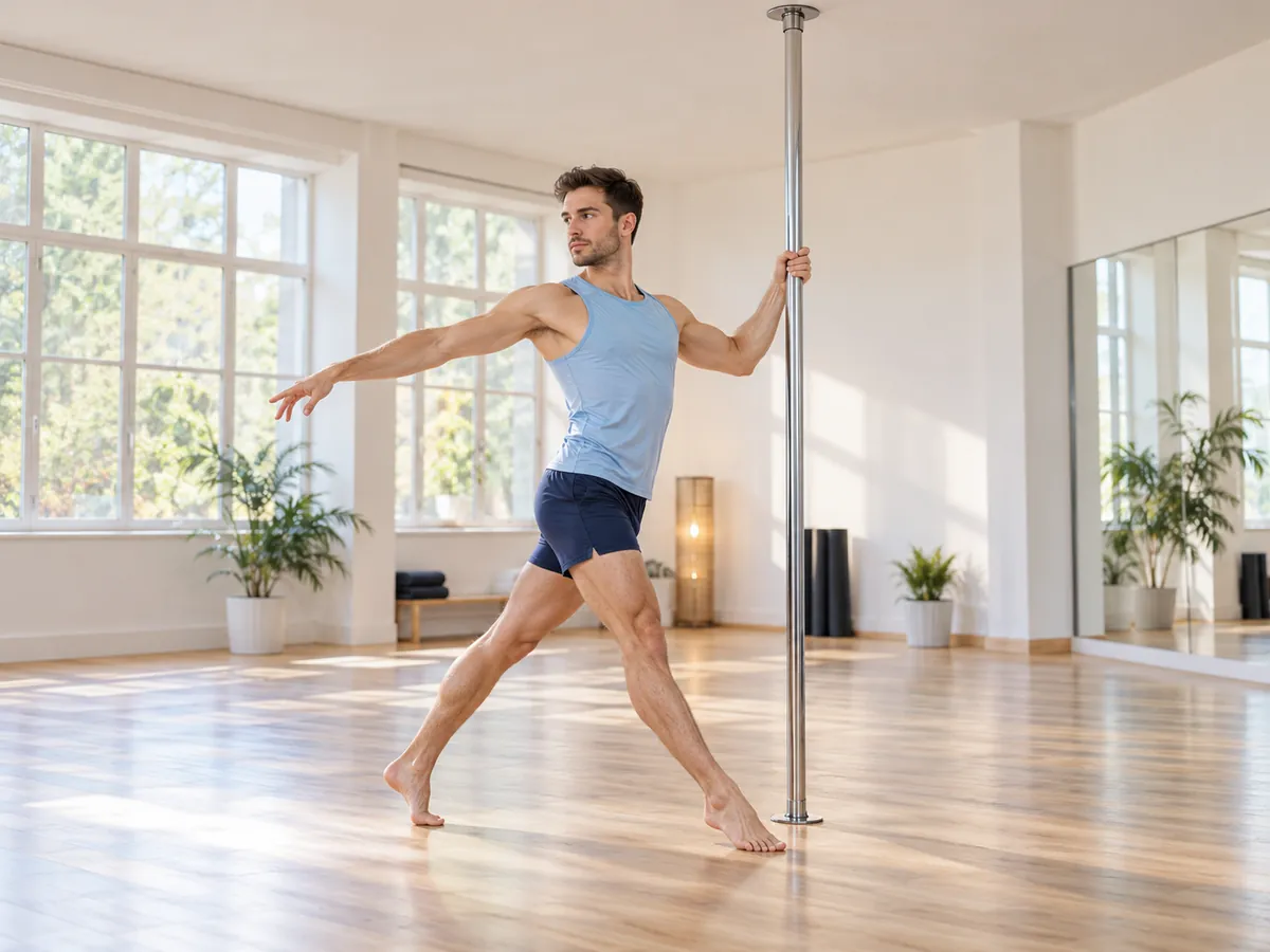 Ilustración generada por IA: Pole dancing