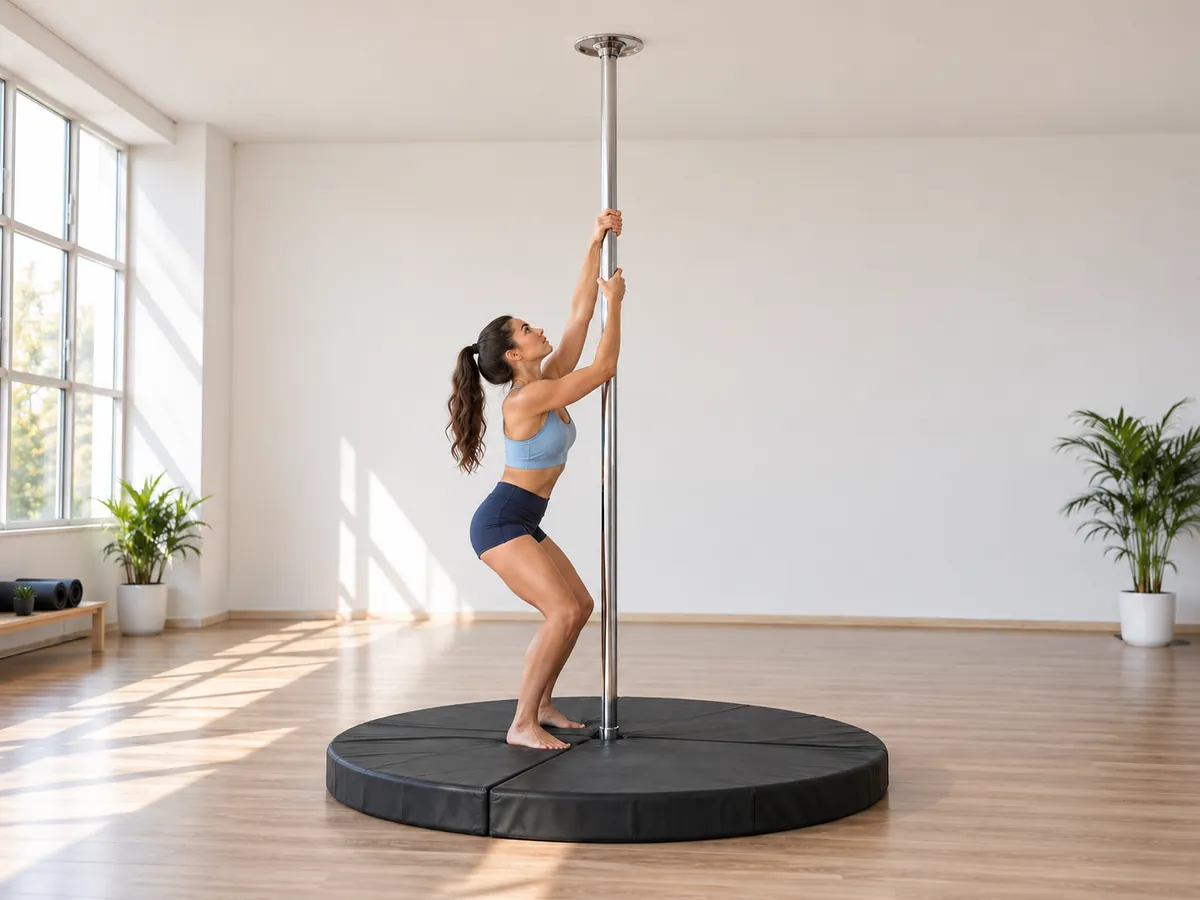 Yapay zekâ ile oluşturulan görsel: Pole fitness