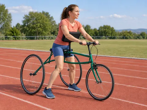 Ilustración generada por IA: Racerunning