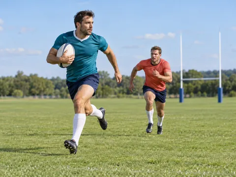 Ilustración generada por IA: Rugby sevens