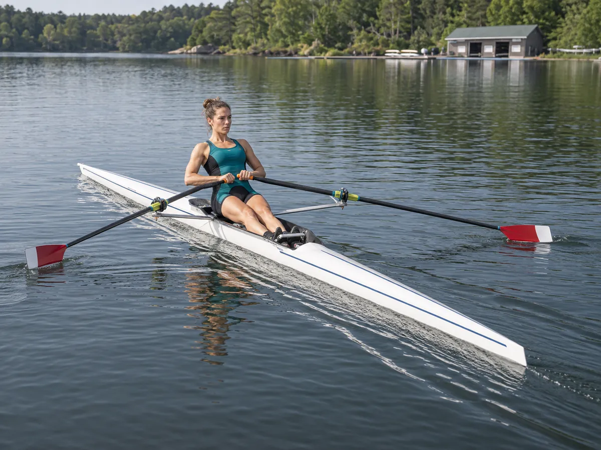 Illustration générée par IA: Aviron de couple