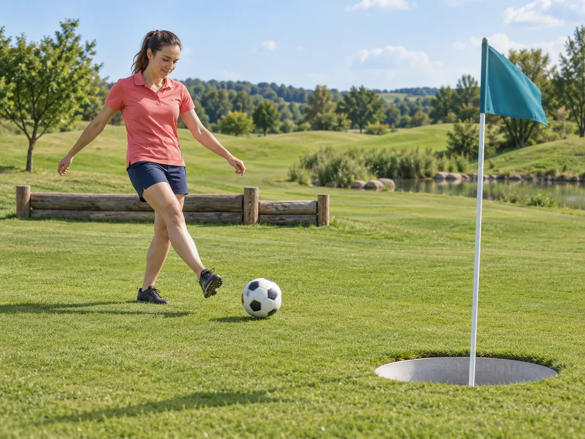 Ilustración generada por IA: Soccergolf