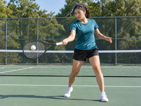 Ilustración generada por IA: Tenis suave