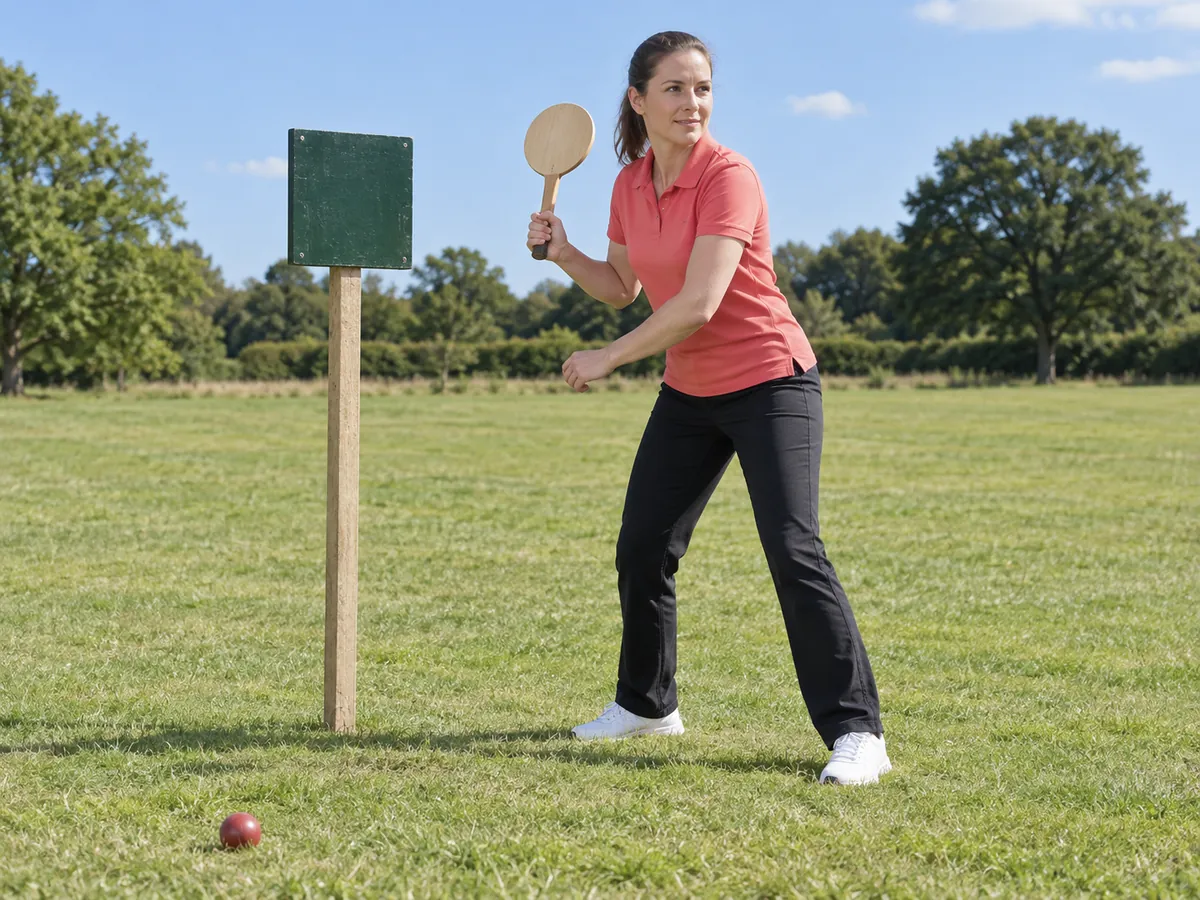 Ilustración generada por IA: Stoolball
