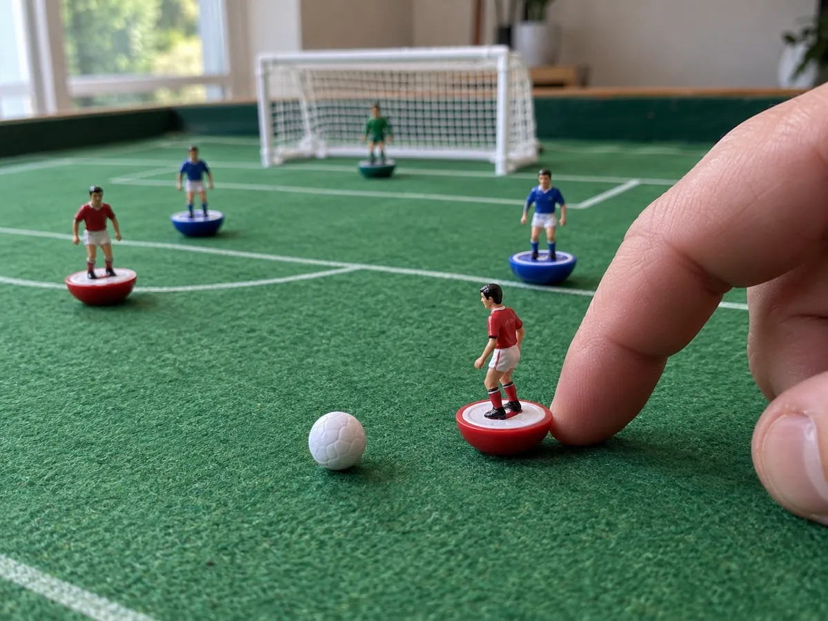 KI-generierte Illustration: Subbuteo
