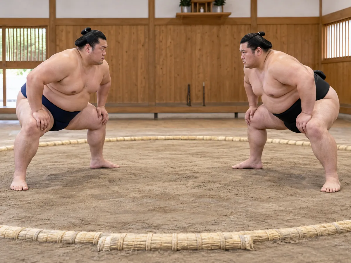 Ilustración generada por IA: Sumo