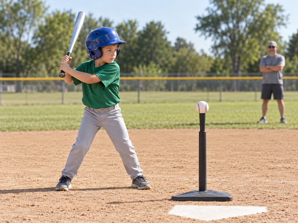 AI-generated illustration: Tee-Ball