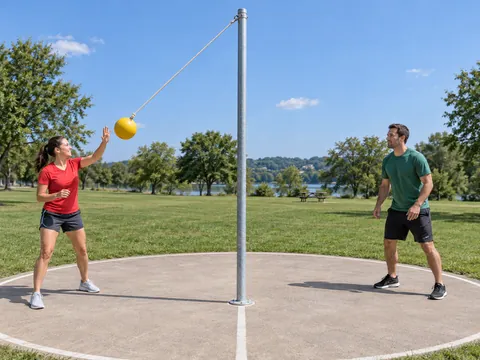Ilustración generada por IA: Tetherball